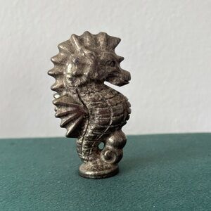Pyrite Seahorse Figurine